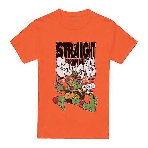 TMNT Unisex Adult Mutant Mayhem Raph Sewers T-Shirt