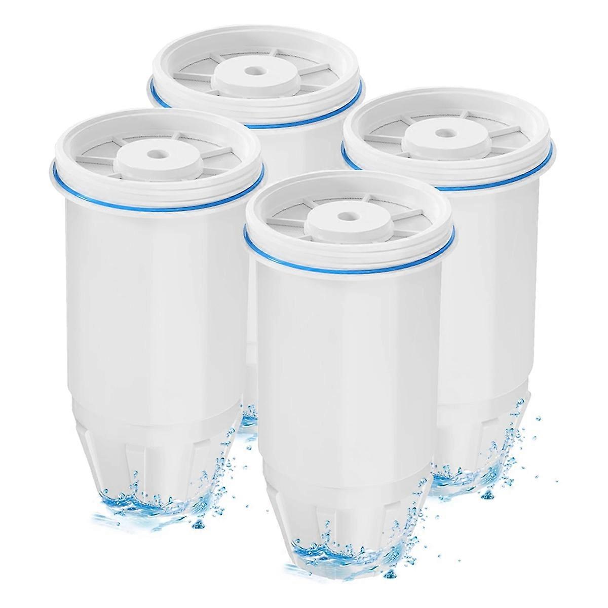 Water Filter Replacement for Zero Pitcher and Dispensers ZR-001, ZR-017, ZP-006 ZD-013, Reduces Lead,TDS 4pcs