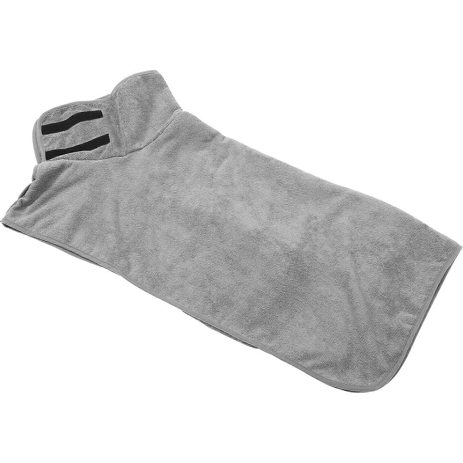 Absorbent Dog Robe for Bath Use Comfortable Polyester Pet Bathrobe