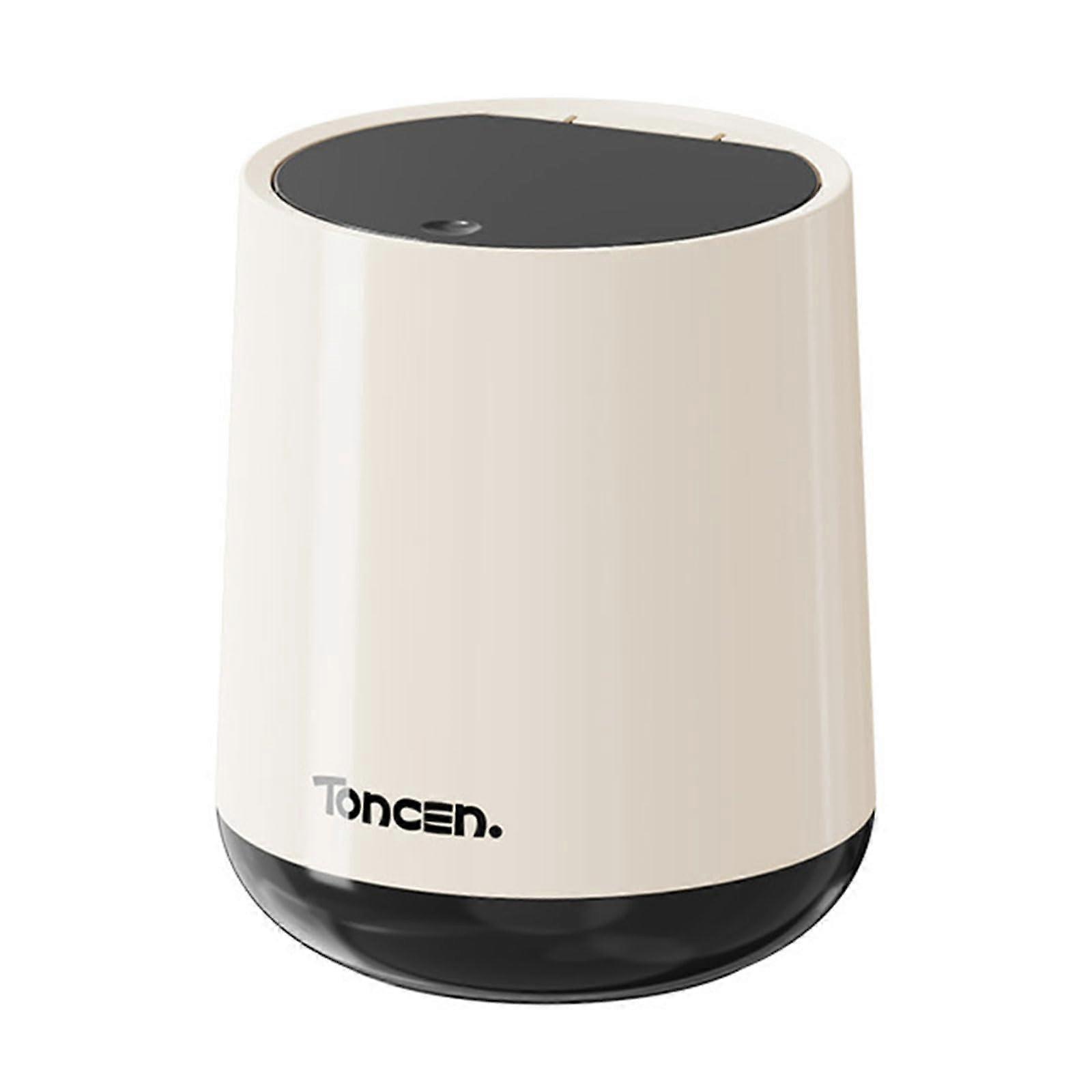 Tabletop Small Trash Can Press Lid For Office Parlors Car Bedroom Modern Practical Waste Bin