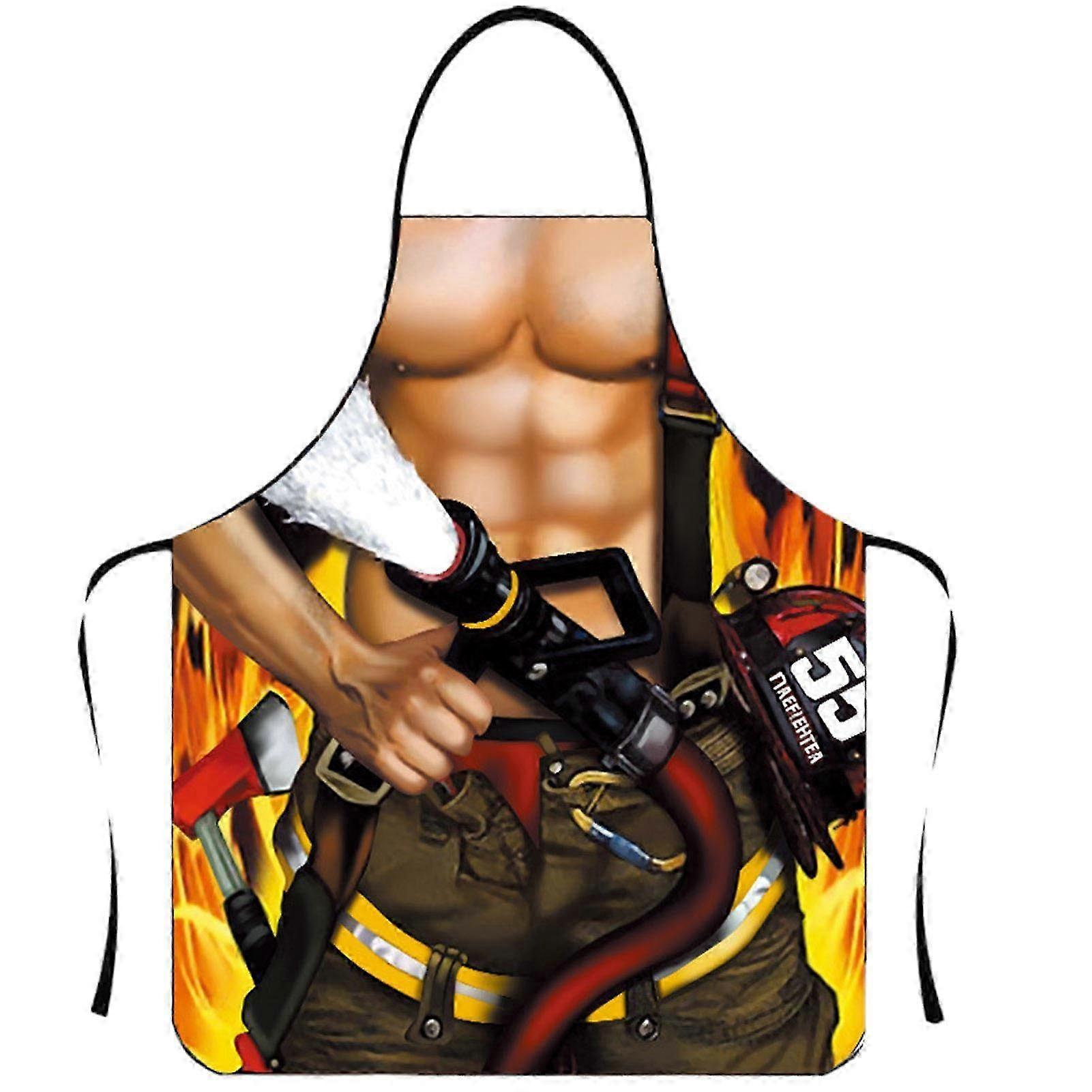 kitchen apron for men waterproof polyester sleeveless strap