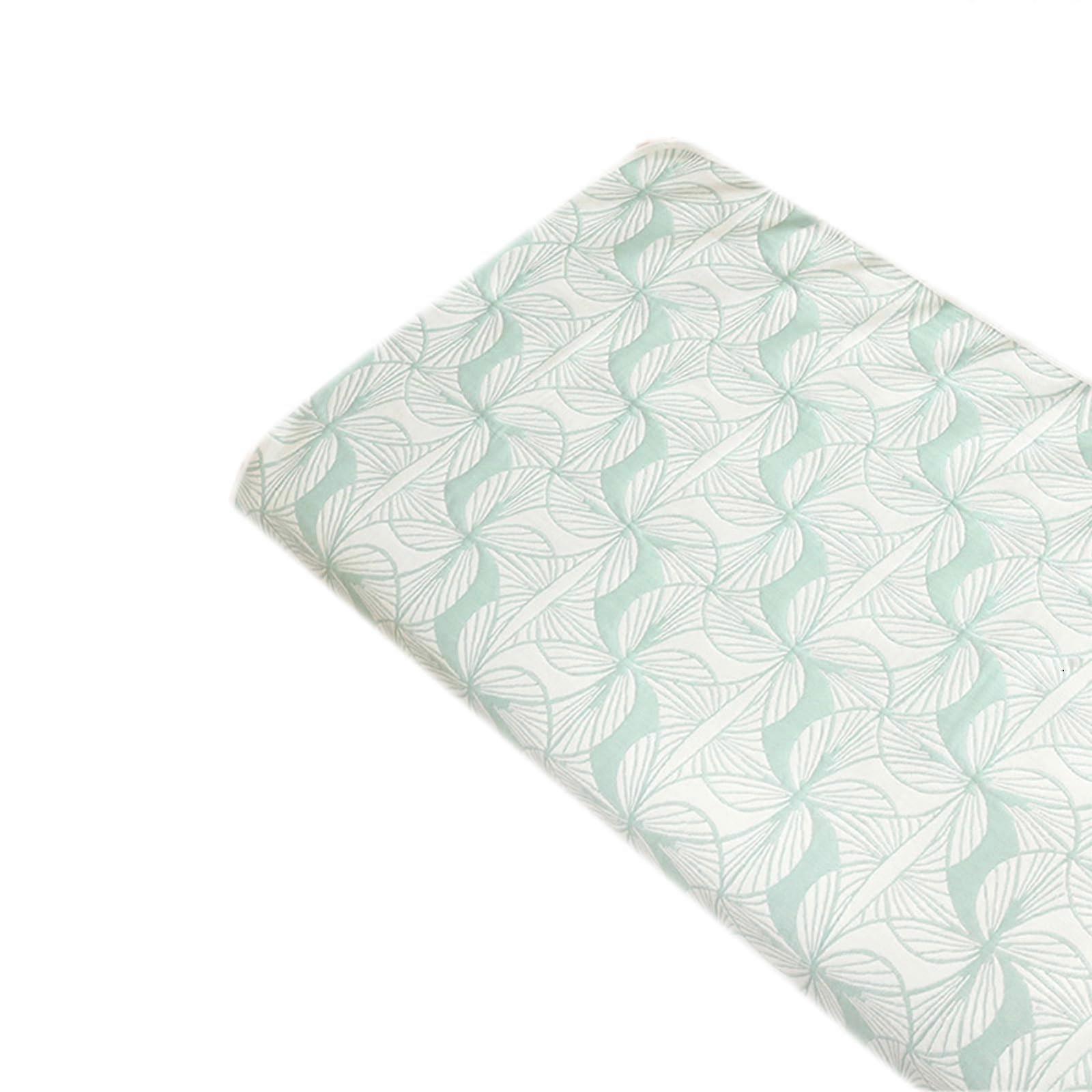 Machine Washable Baby Cool Mat Bedding Sheet 80x160 cm 6 Layer Cotton Gentle on Skin for Nursery and Home