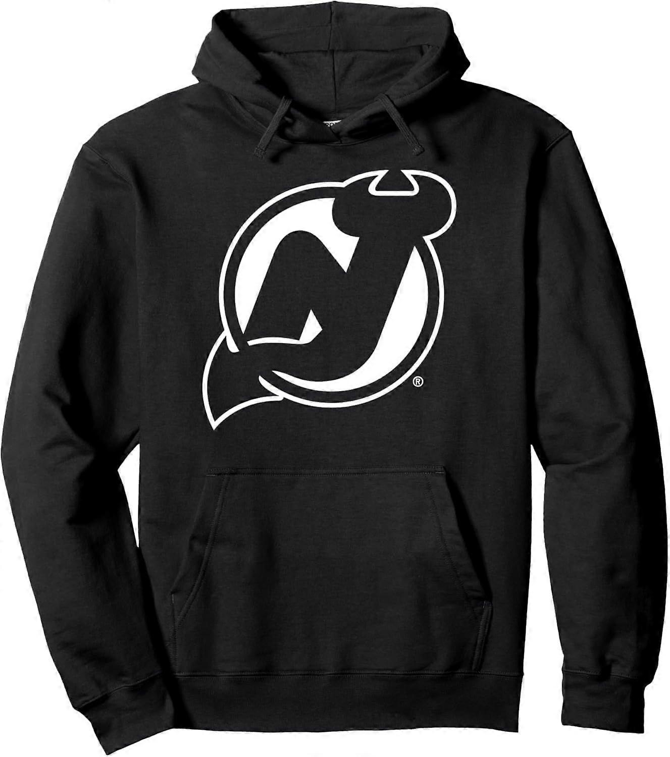 New Jersey Devils Two Tone Noir NHL Pullover Sweat à capuche Style 0131