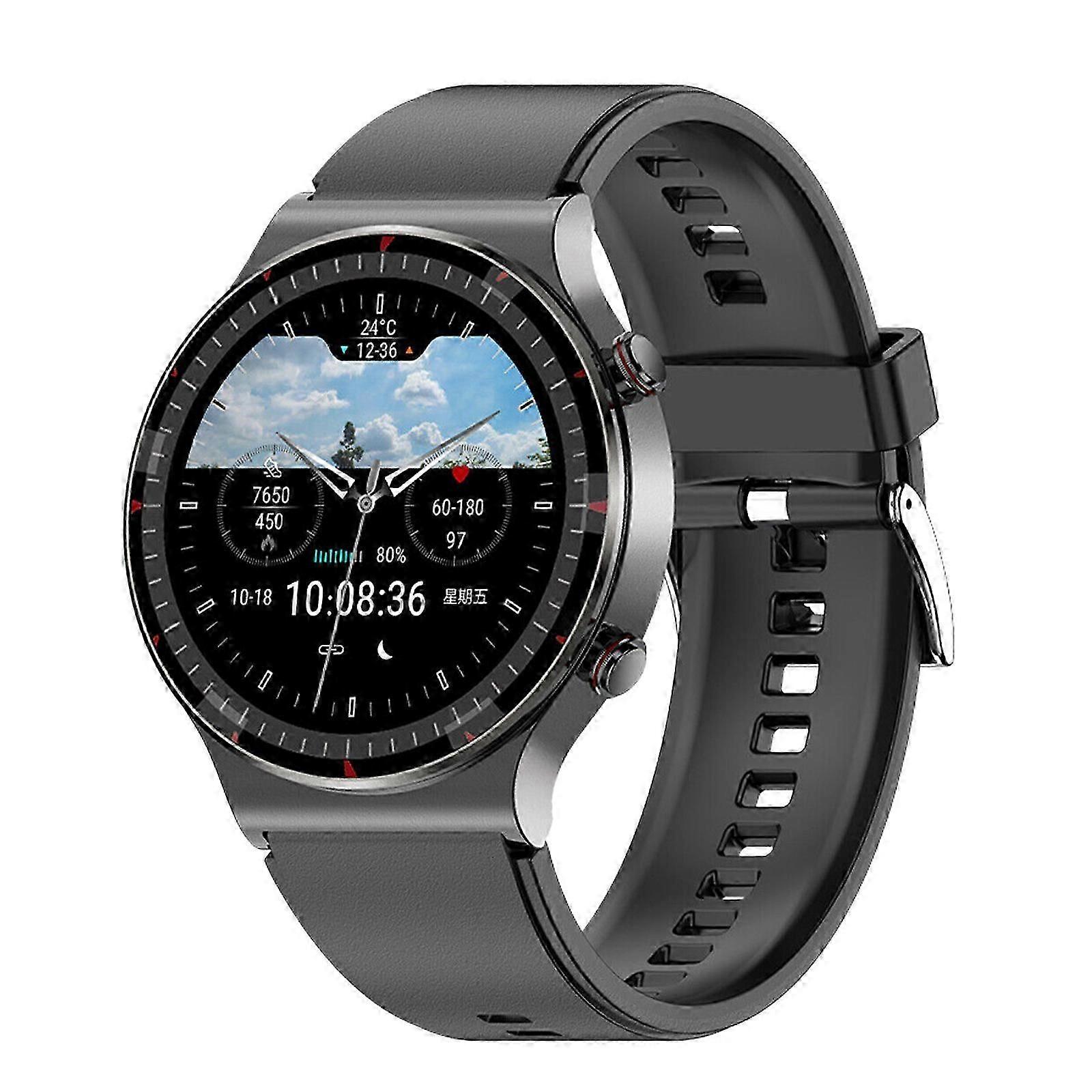 Inteligentny zegarek EKG Tętno Tlen we krwi Monitor zdrowia snu Monitor aktywności js