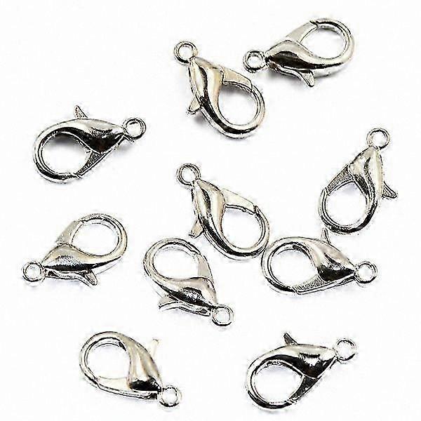 80-Piece Lobster Claw Clasps for Jewelry Making Projects