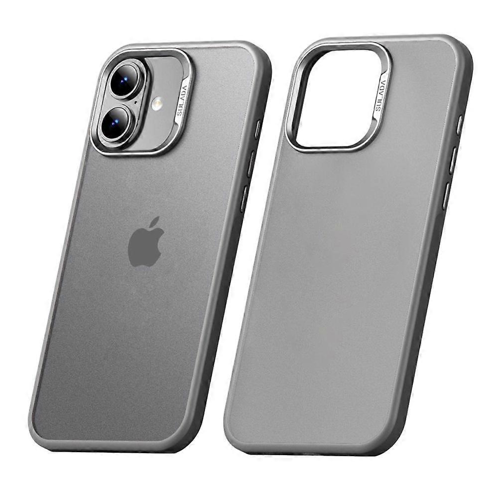 For iPhone 17 Case PC+TPU Shockproof Matte Phone Protector Cover