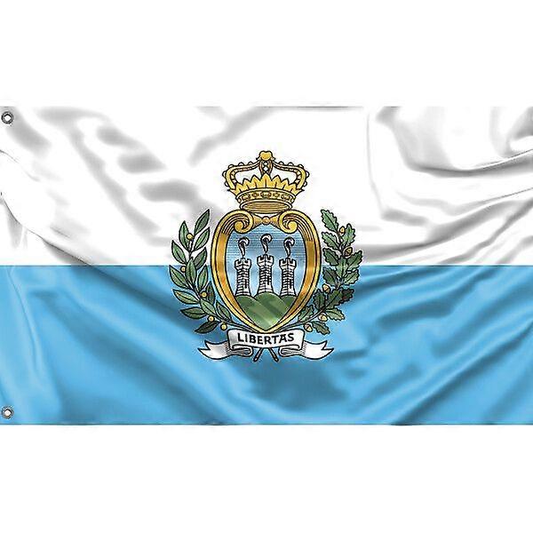 San Marino Flag Pattern 1180