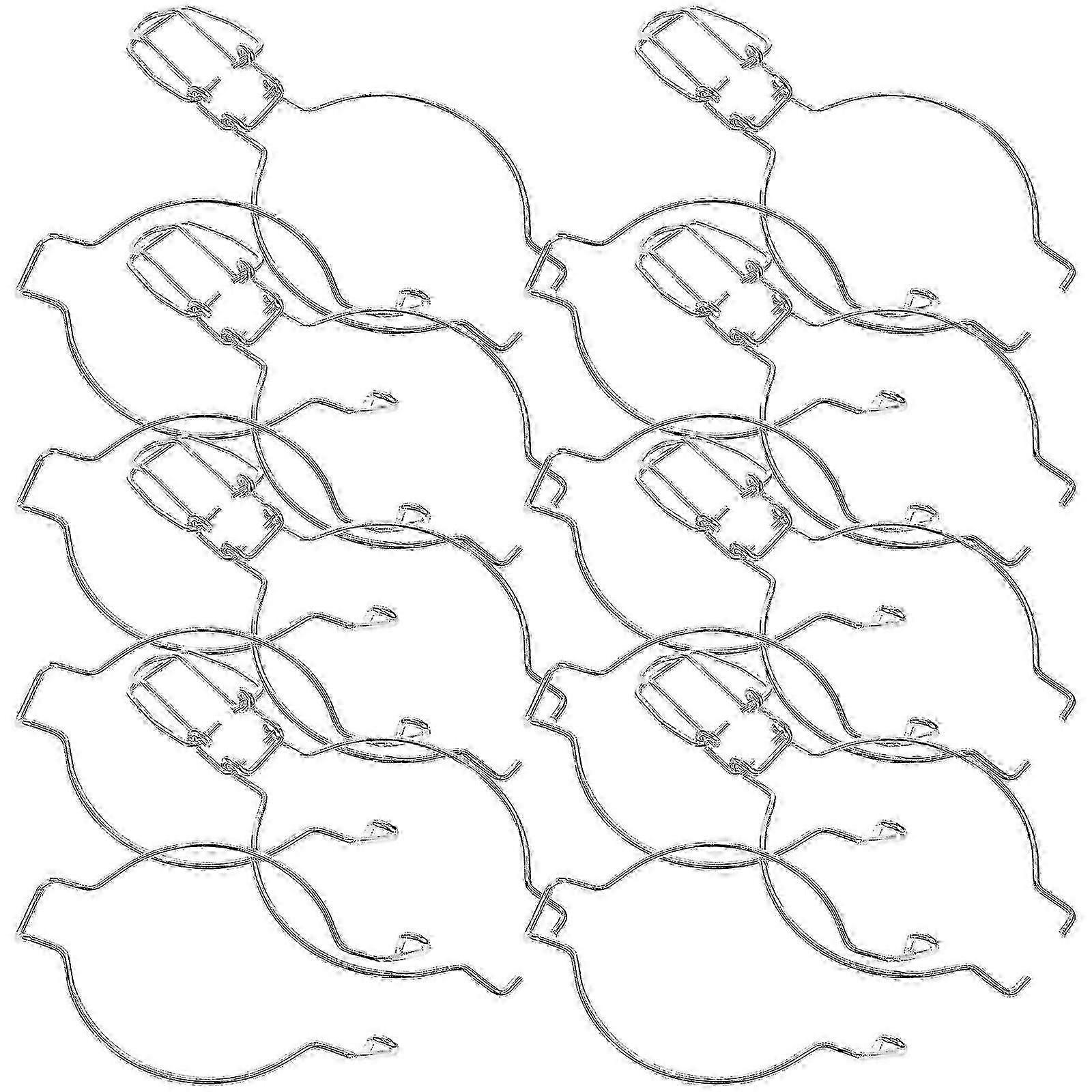 12 件 93 毫米不锈钢密封夹梅森罐玻璃罐扣罐密封夹罐头罐配件密封食品储存
