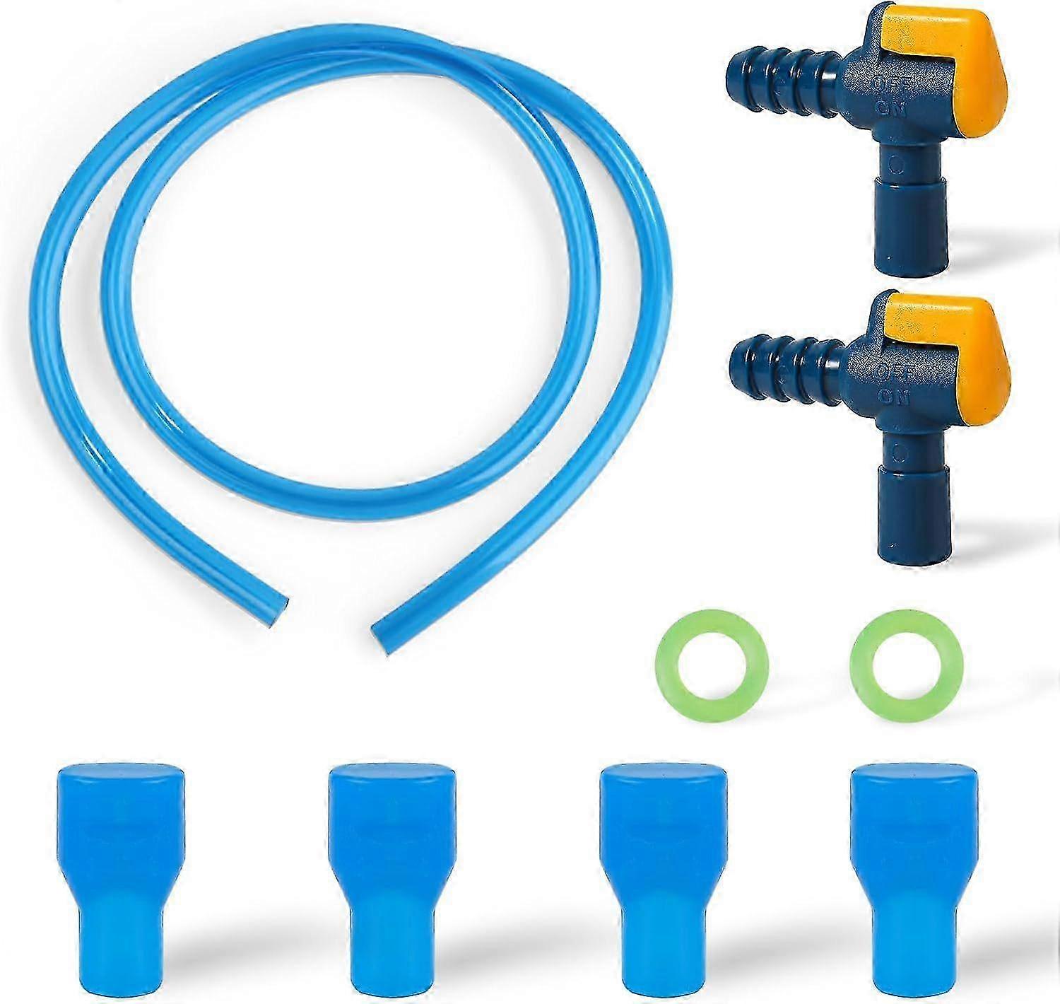 9pcs Bite Valve Replacement for Camelbak, Blue Bladder Replacement with Right 2025