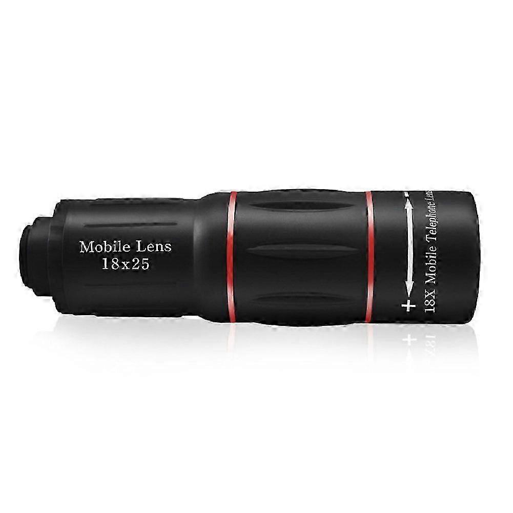 Mini 18x Telephoto Lens with Clip Portable Phone Taking Camera Lens for Match Concerts