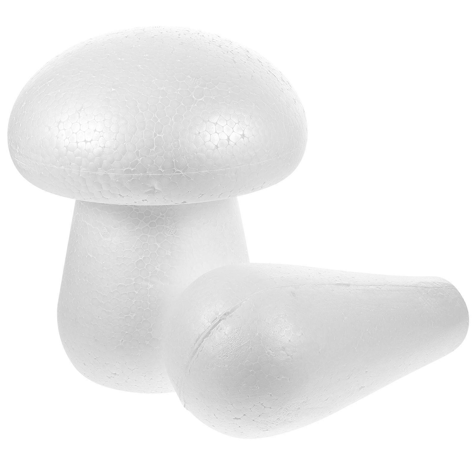Foam Statue DIY Crafts for Kids 6Pcs White Foam Model Set