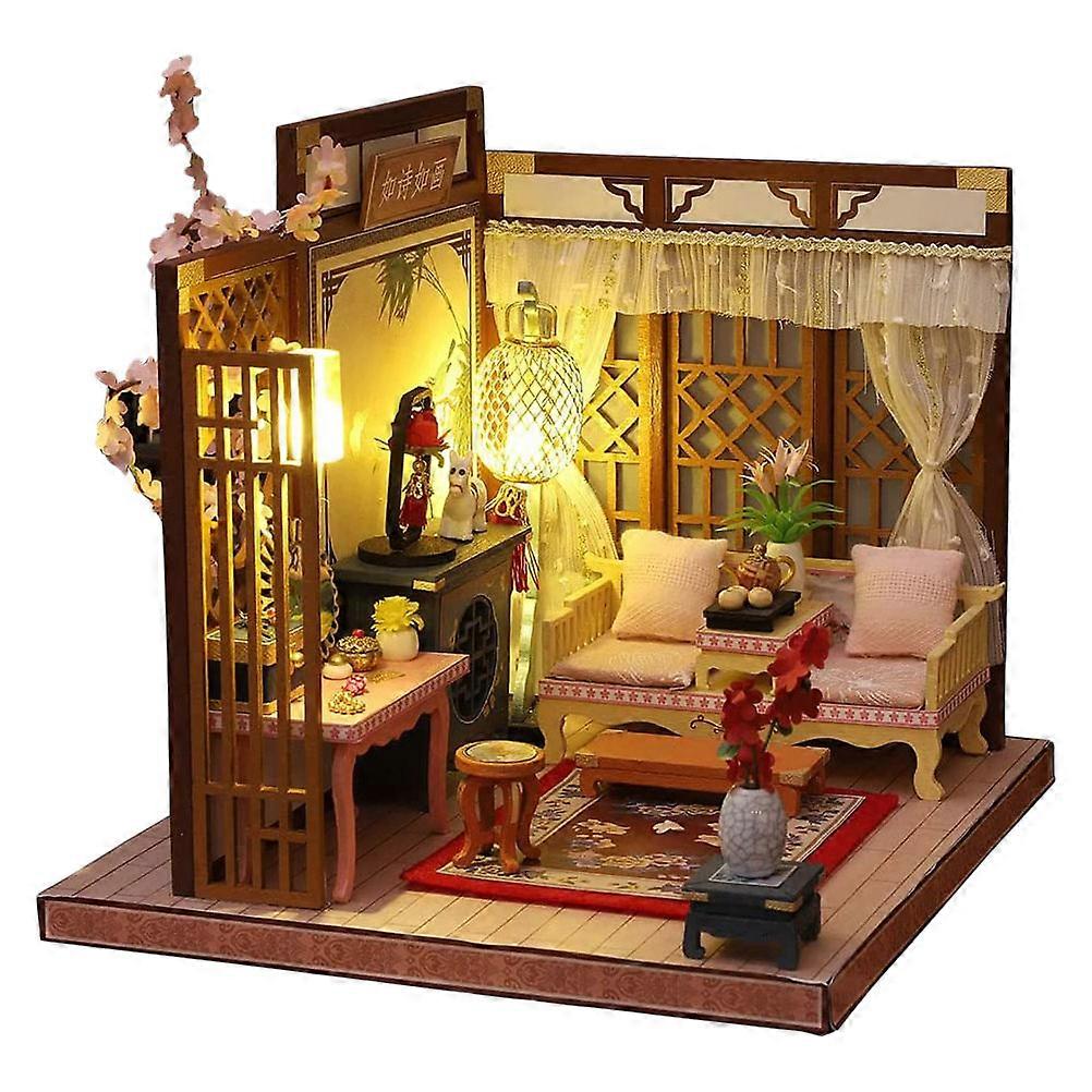Wu Model Toy Home Decor DIY House Wear-Resistant