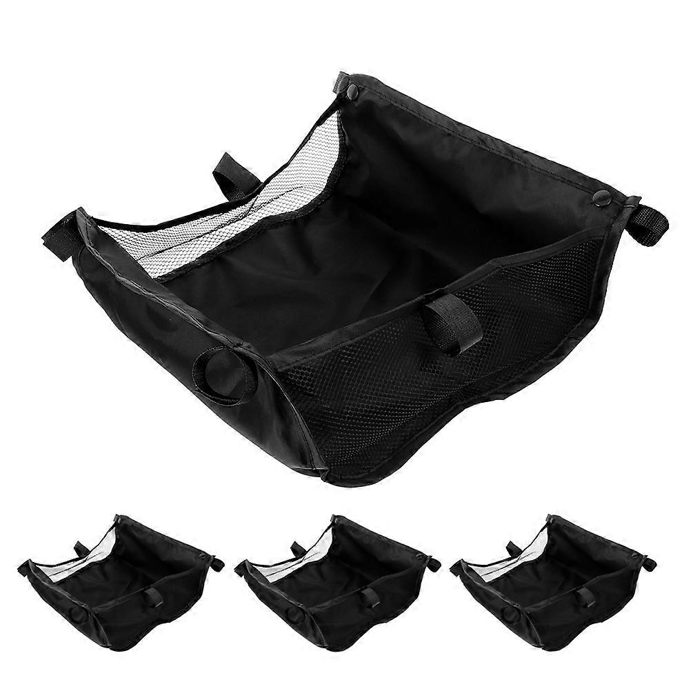 Baby Stroller Bag 4Pcs Under Stroller Organizer with Quick Installation