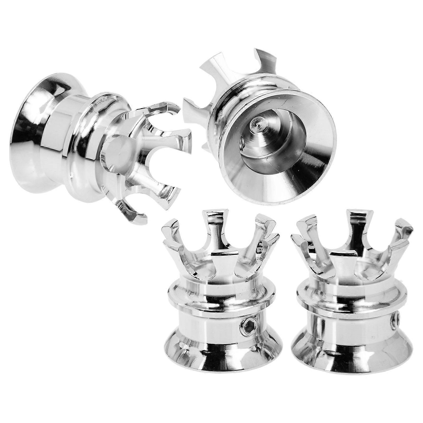Motorbike Nut Caps Front Axle Nut Caps for Motorcycle Modification 4Pcs Kit