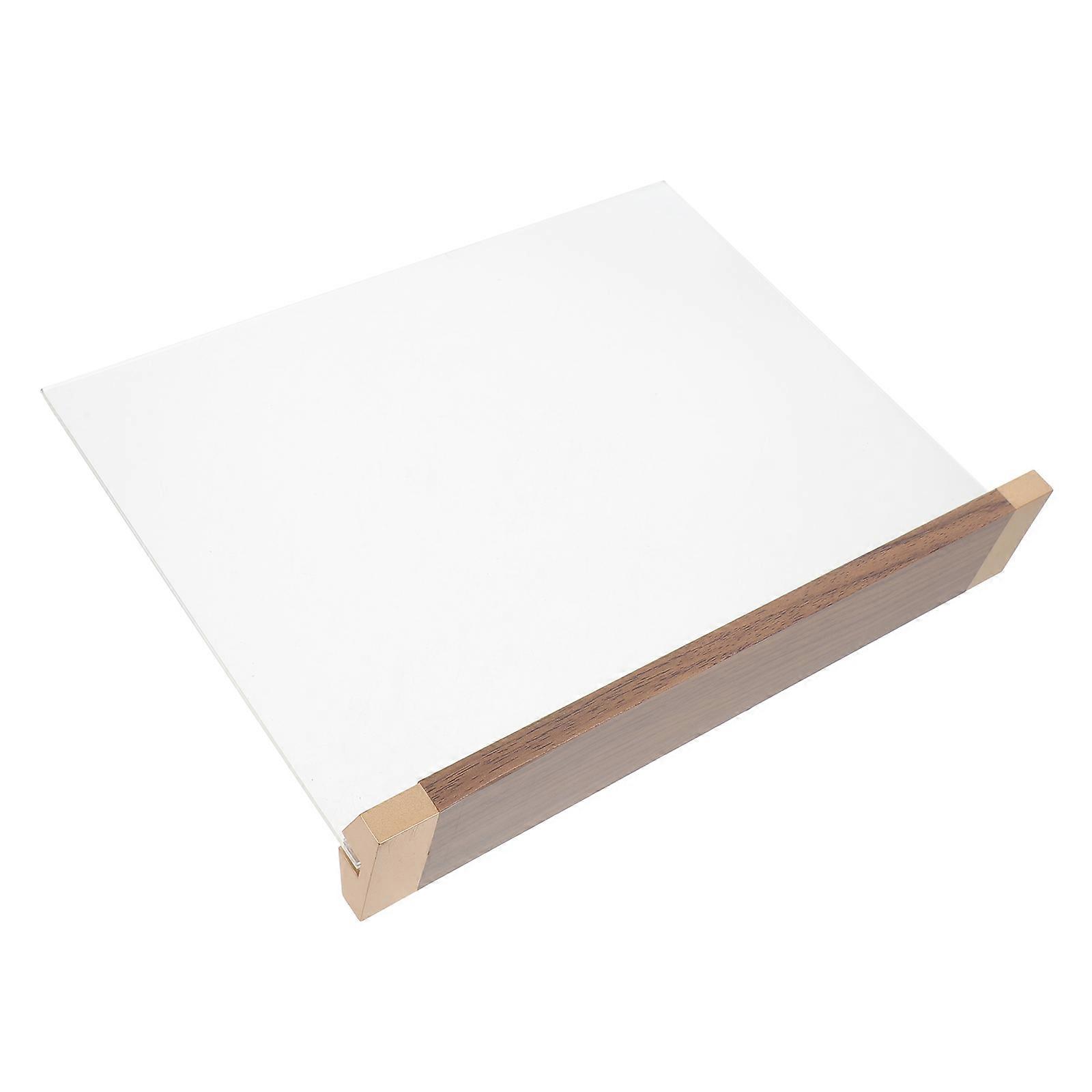 Clear Acrylic Stand Table Sign Holder for Office Use 5Pcs Assorted Colors