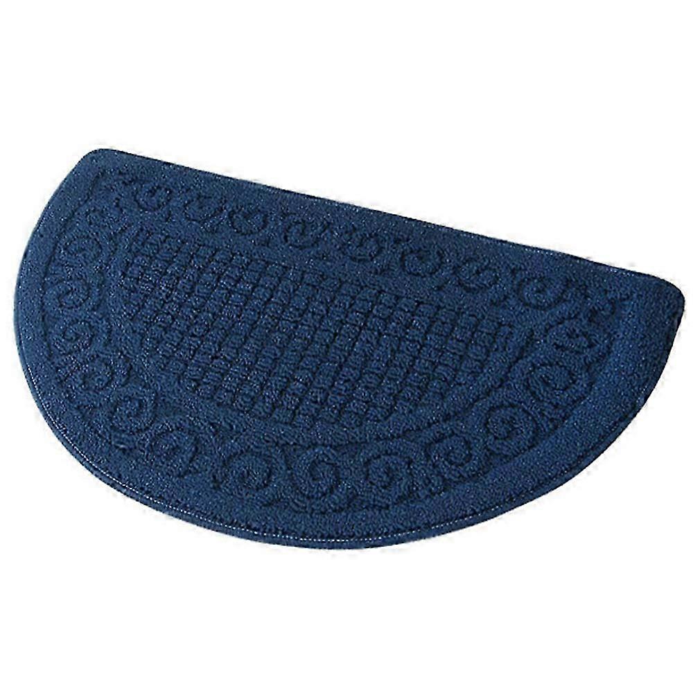 Halve cirkel antislip deurmat tapijt