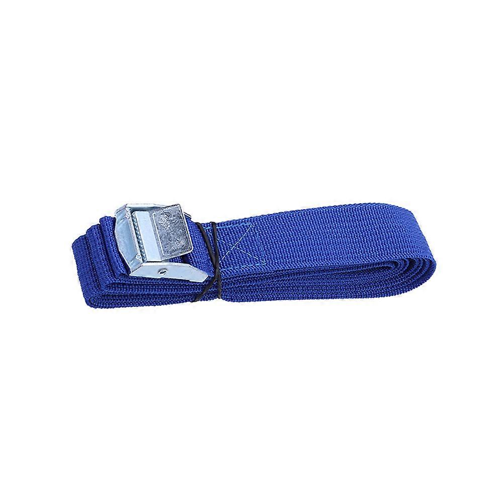 2 Pcs Lashing Straps Cargo Tie Down Buckle Quick Release for Vehicle Owners Adventure Enthusiasts Blue