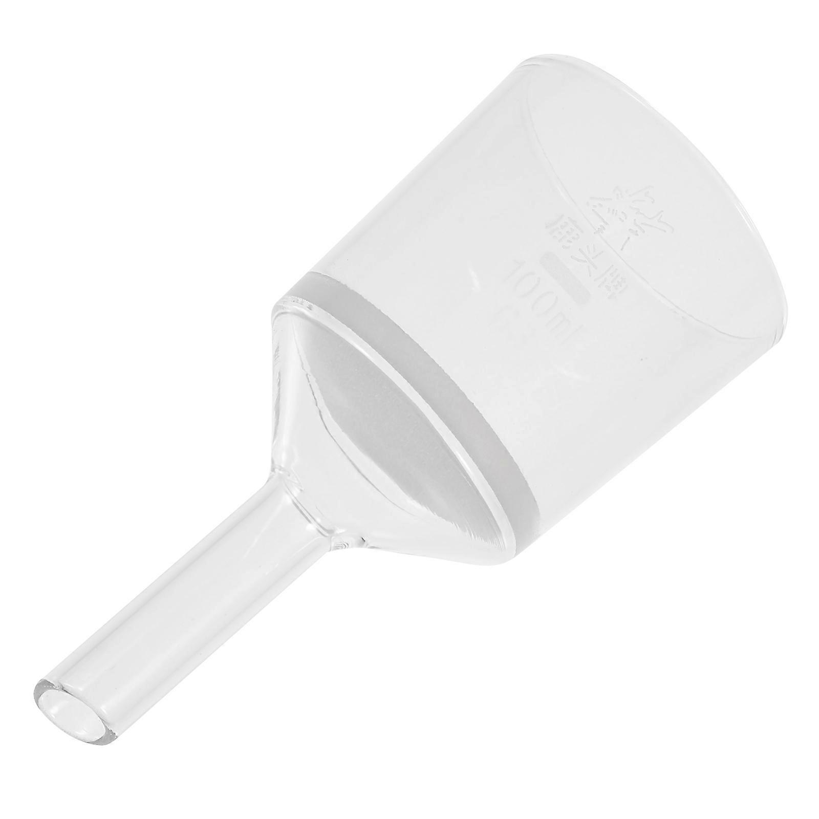 Sand Core Funnel Glassware Funnel for Laboratory 1Pcs Acid Resistant
