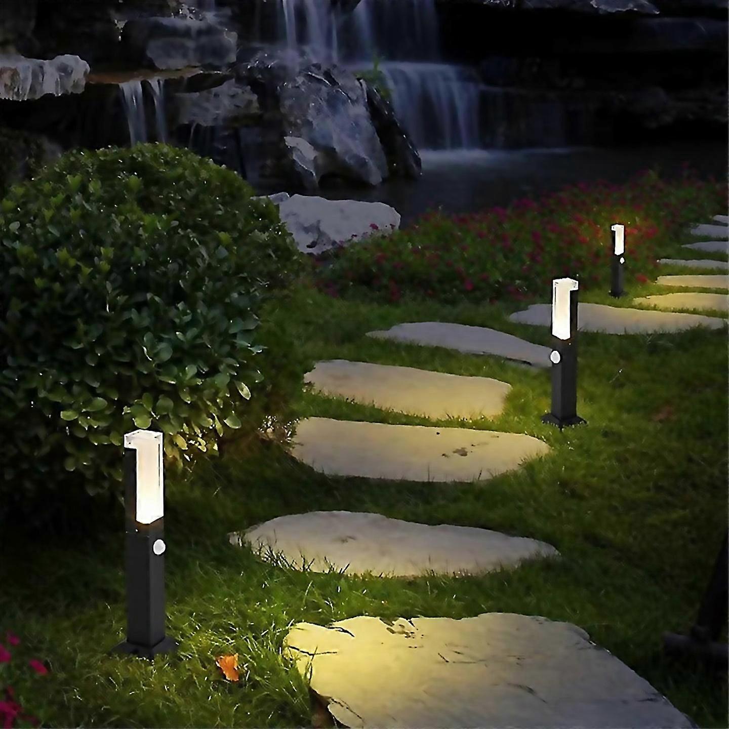 For Human Motion Sensor Led Lawn Light Outdoor Waterproof