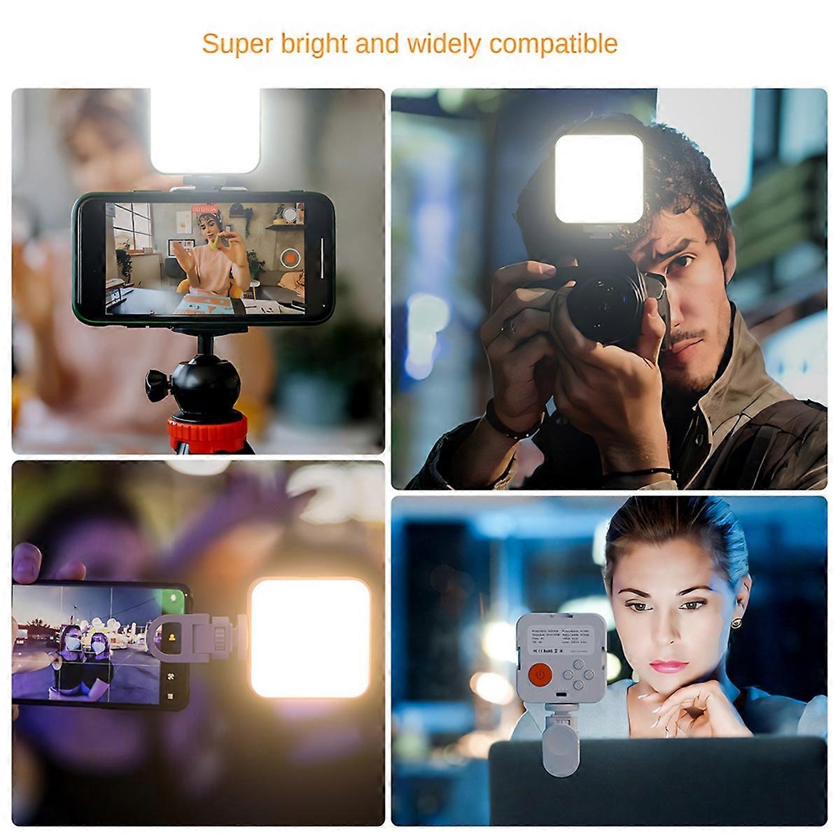 LED Pocket Light for Video Recording Camera Laptop Selfie Light,B