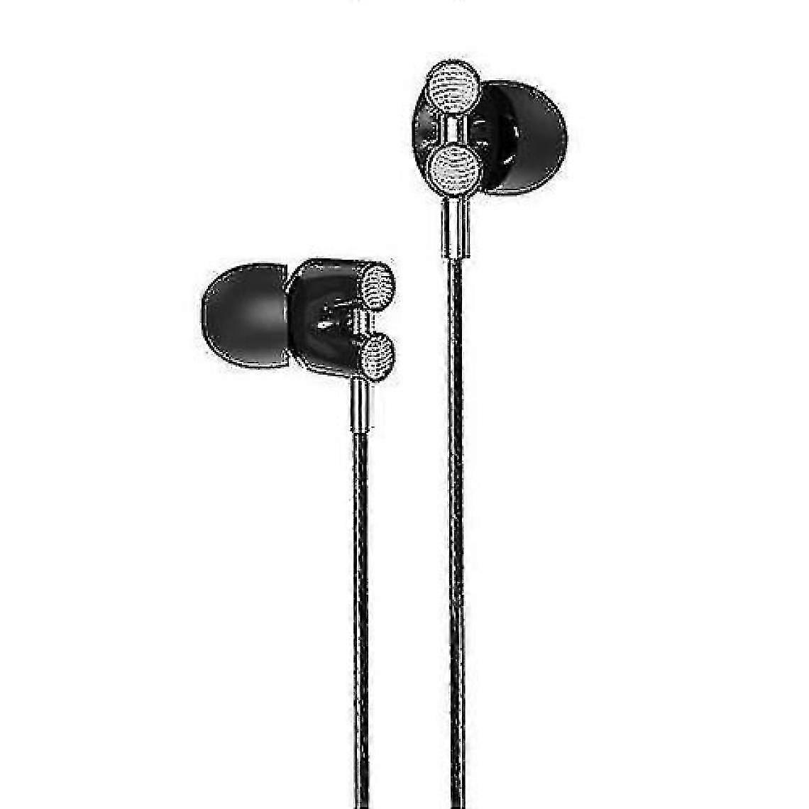 X800 3.5 "mm Cuffie cablate a doppia bobina mobile con microforo