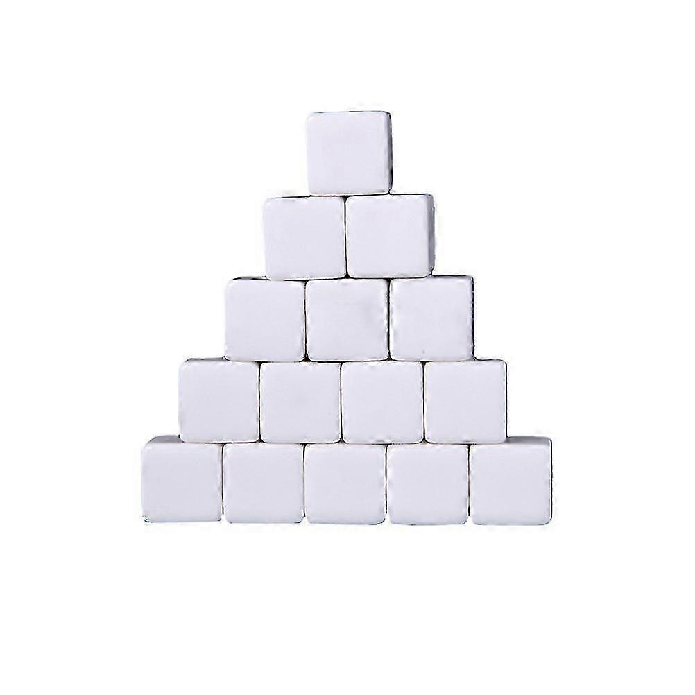 30 Pcs Toy Kids Blank D6 Dice Game Dice Set Plain Dice Blank Dice Set D6 Die Cubes