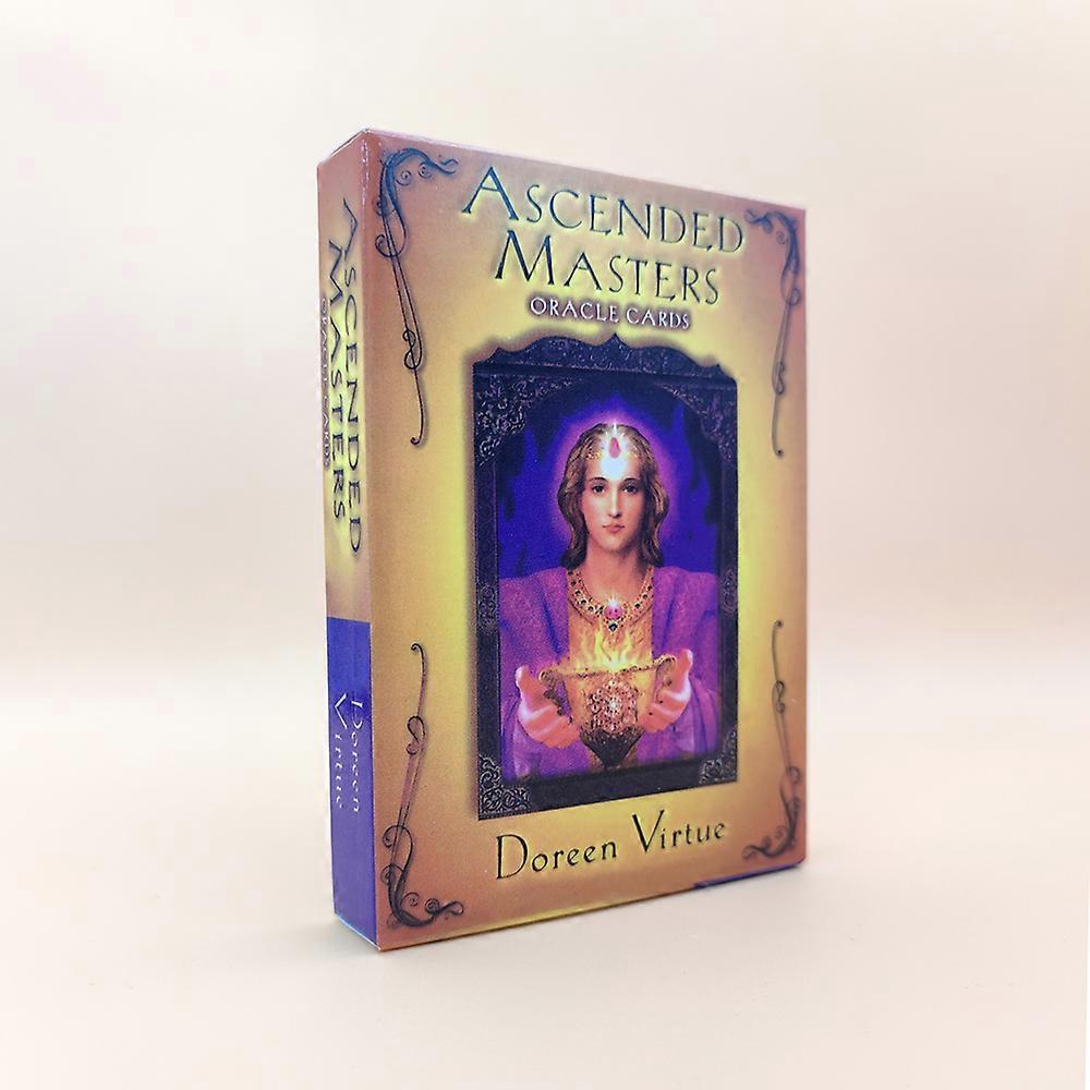 2023 New Ascended Masters Oracle Cards: 44-Card Deck Divination Prophet for Fortunetelling Fate Predictions Cards