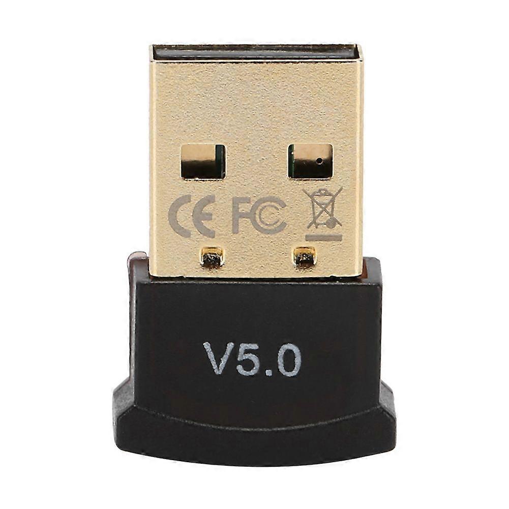 Bluetooth 5.0 Receiver Wireless USB Stereo Audio Adapter Dual Mode Emitter Accepter for TV PC