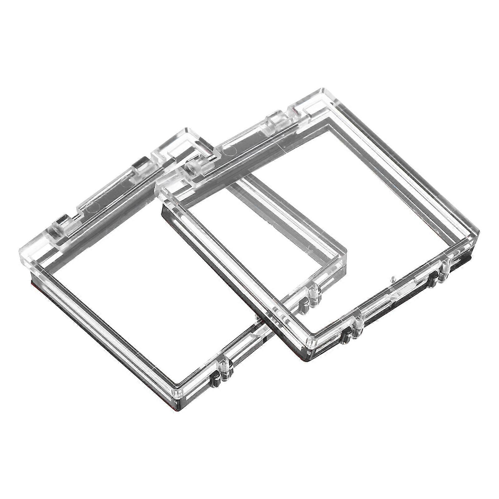 2pcs Power Button Switch Guard: Pc Power Button Cover - Square Safety Cover For Computer Dishwasher Washing Machine And Elevator