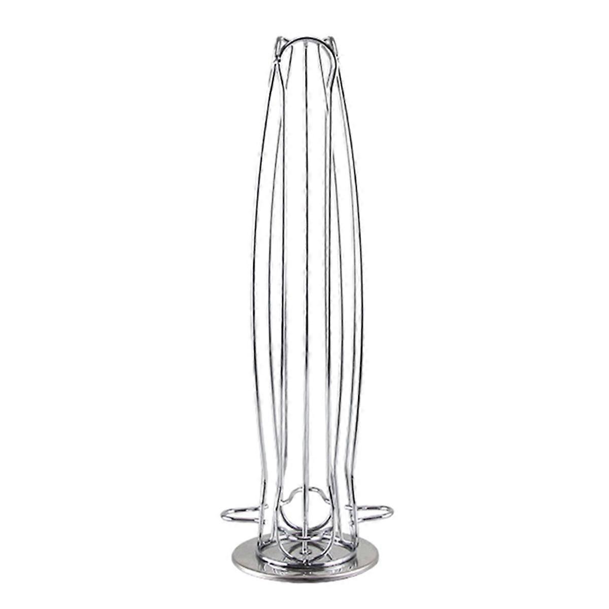 Coffee Pod Holder Rotatable Display Storage Metal Stand Rack