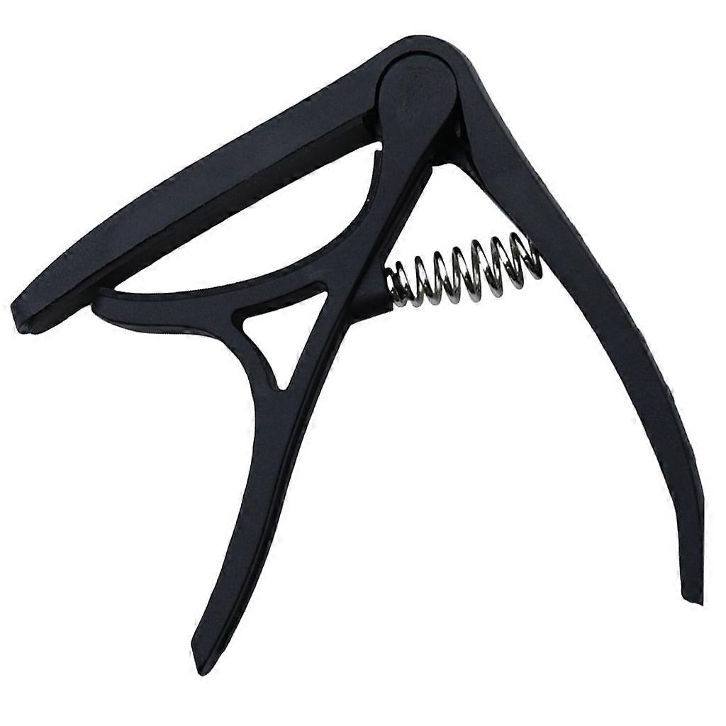 Adjustable Moving Guitar Capo with Silicone Pad, 6 Strings Guitar Sliding Capo