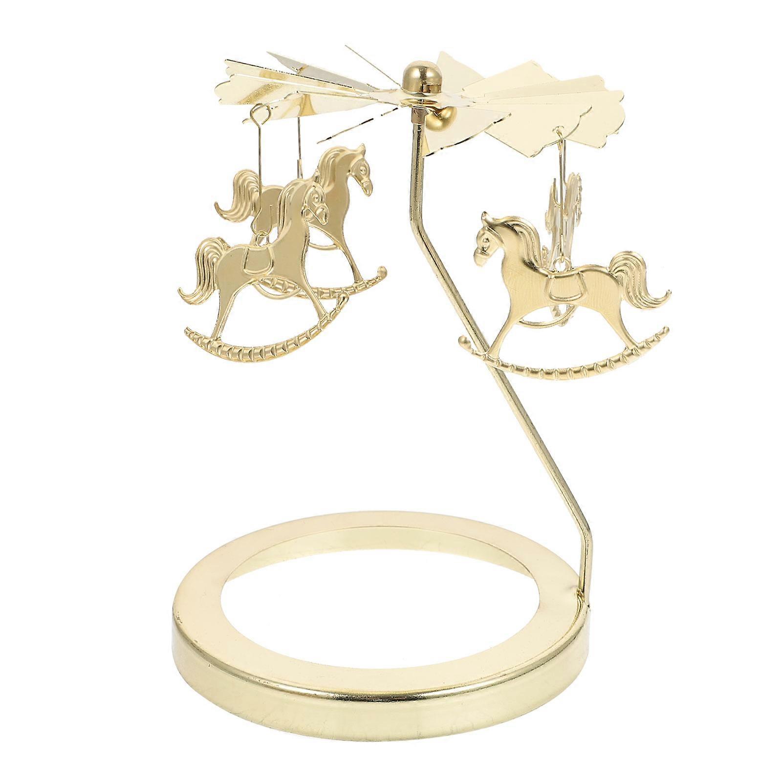 Romantic Merry-Go-Round Candlestick Designed For Holiday Decoration 1Pcs
