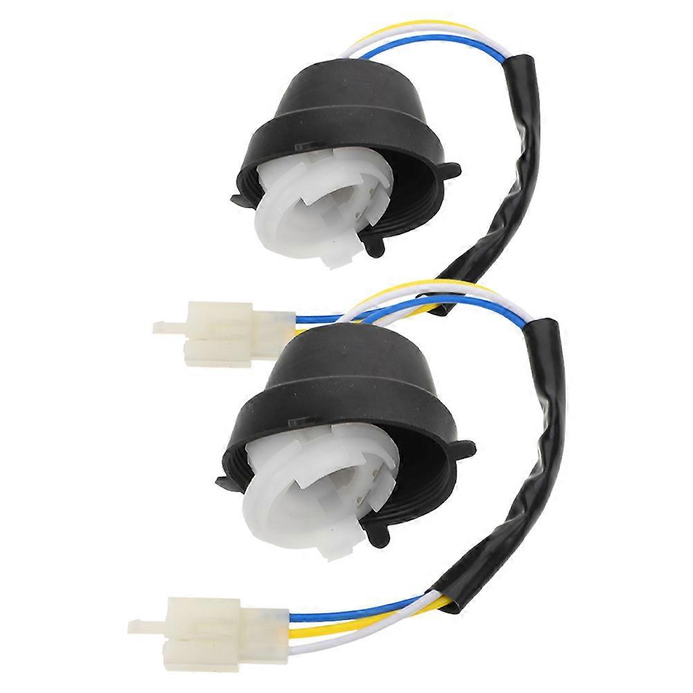 Tail Light Socket Adapter 2Pcs Dependable Connection Durable Reliable Holder For Electric Vehicle Motorcycle Scooter