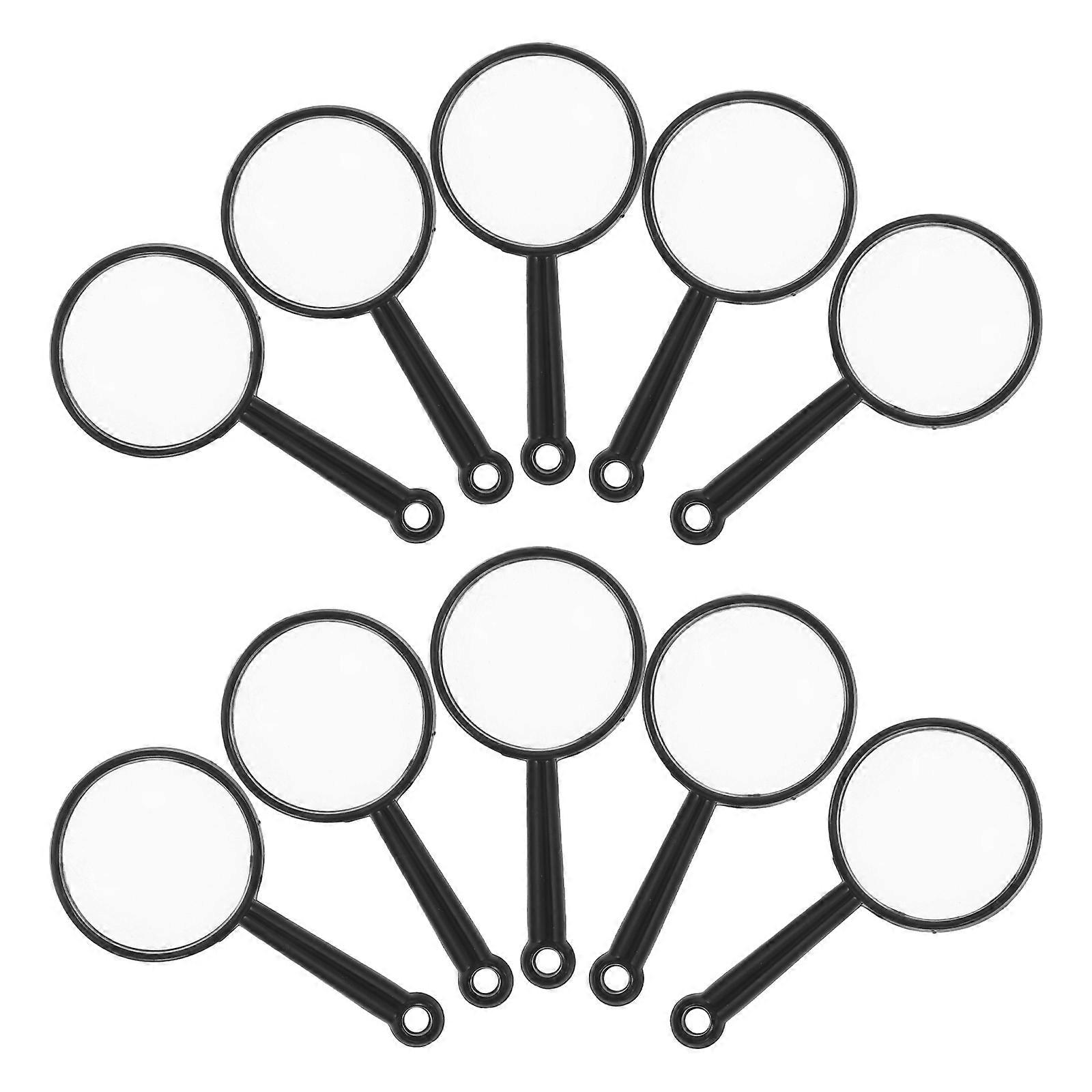 Portable Magnifying Glass for Reading with Handheld Design 30Pcs Multi