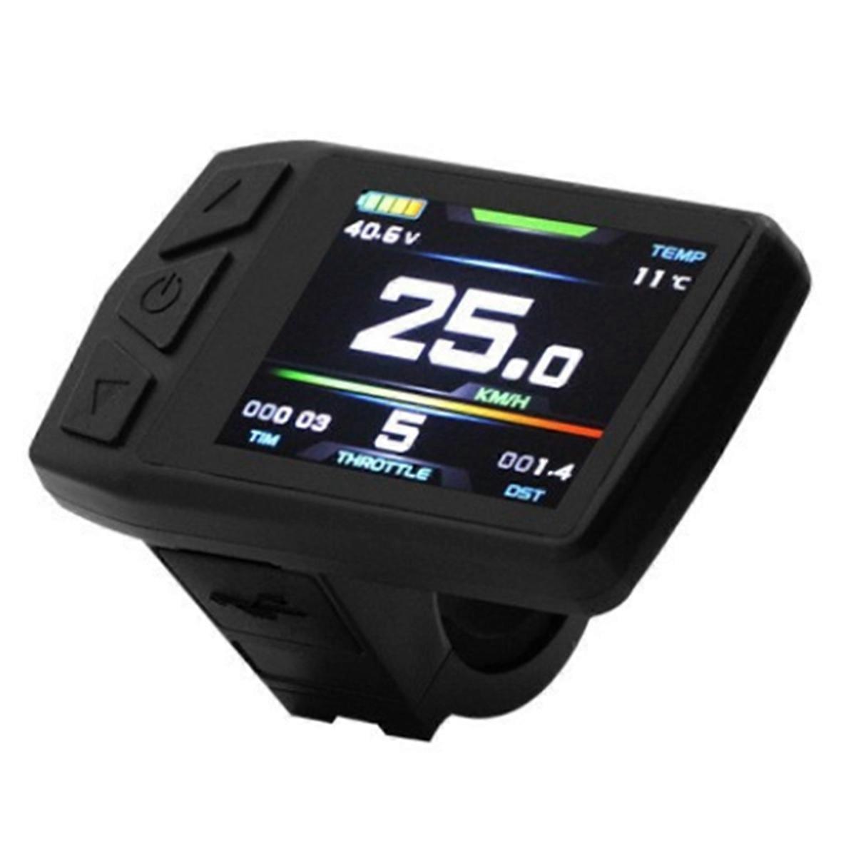 Ebike Display for KT TF01U Intelligent Colorful LCD Meter Waterproof Joint Electric Bicycle Meter