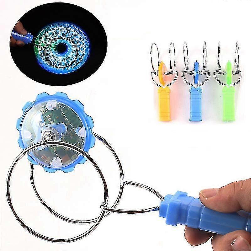 1/3stk magnetisk gyrohjul gyro yoyo