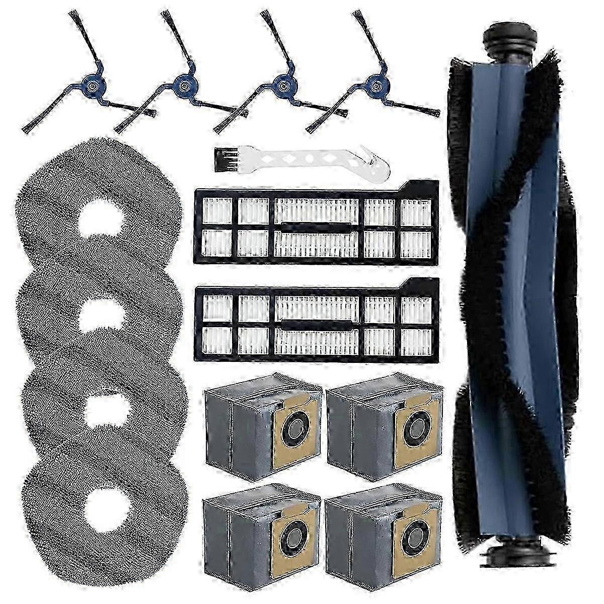 X10 Pro Omni Robot Vacuum Replacement Side Brush HEPA Filter Mop Cloth 26s