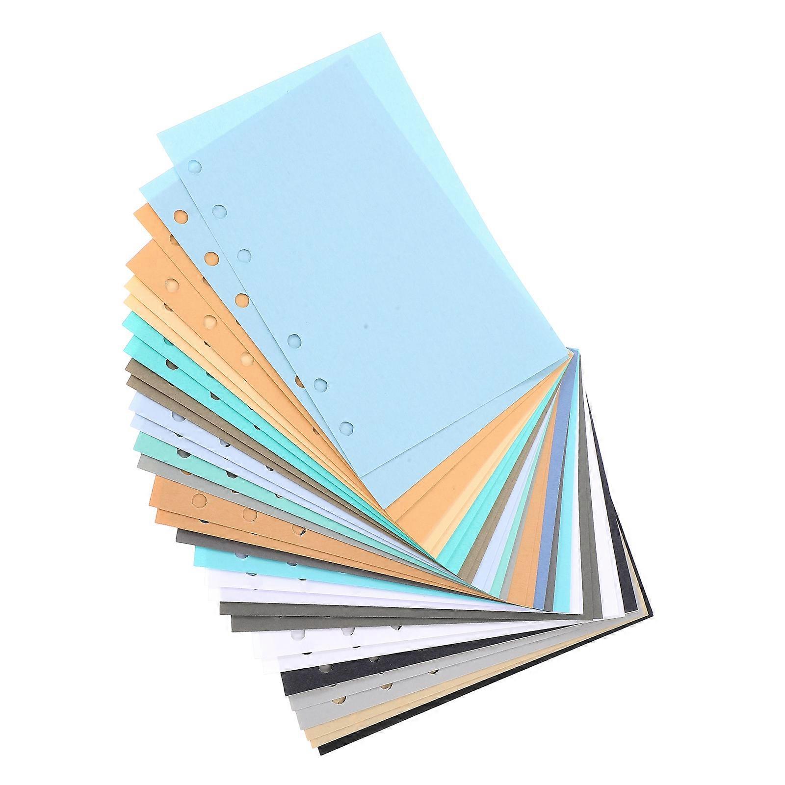 Planner Inserts A6 6-Ring Binder Refill Paper for Writing 200Pcs School Office Use