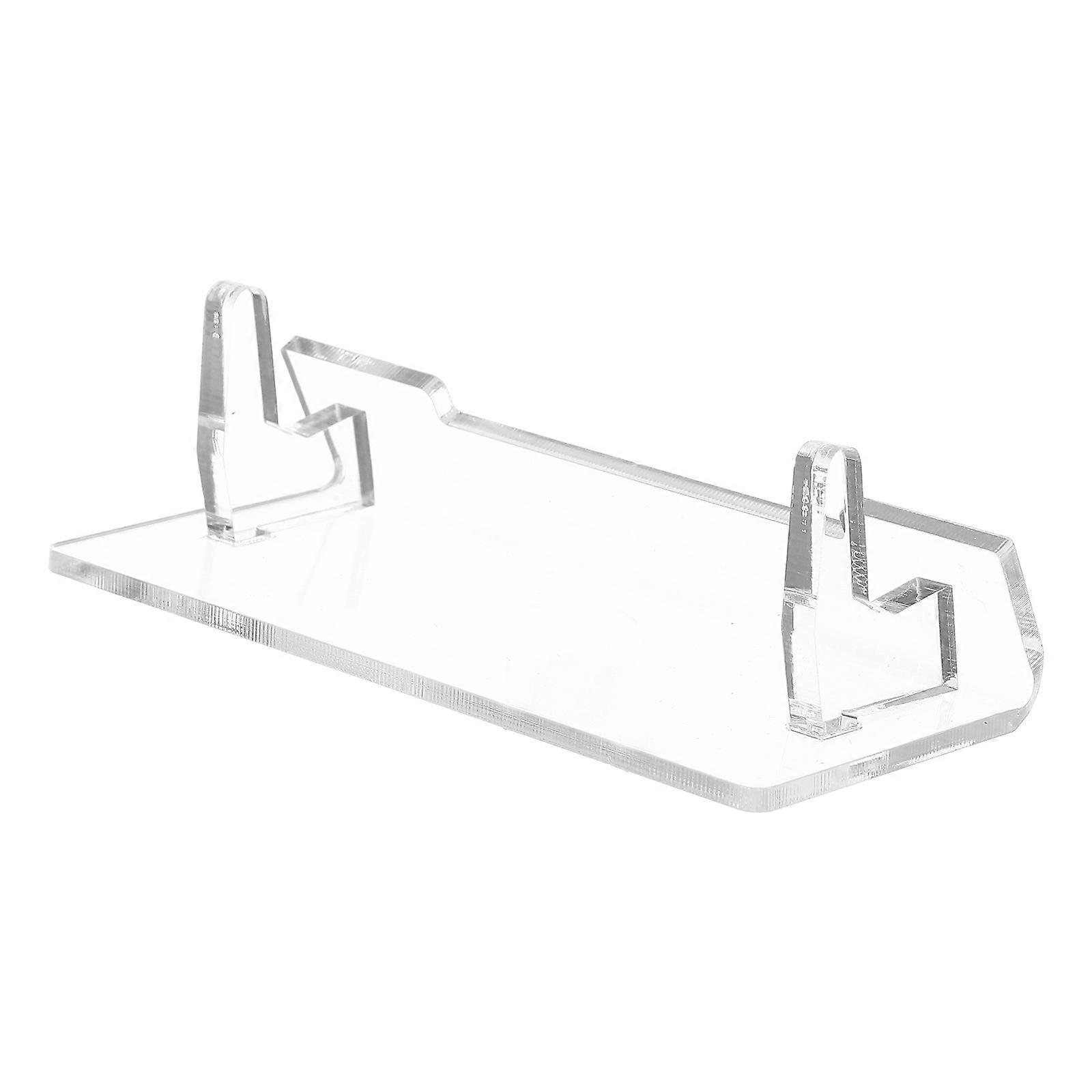 Versatile Mobile Phone Holder Stand for Display 5Pcs Transparent Acrylic