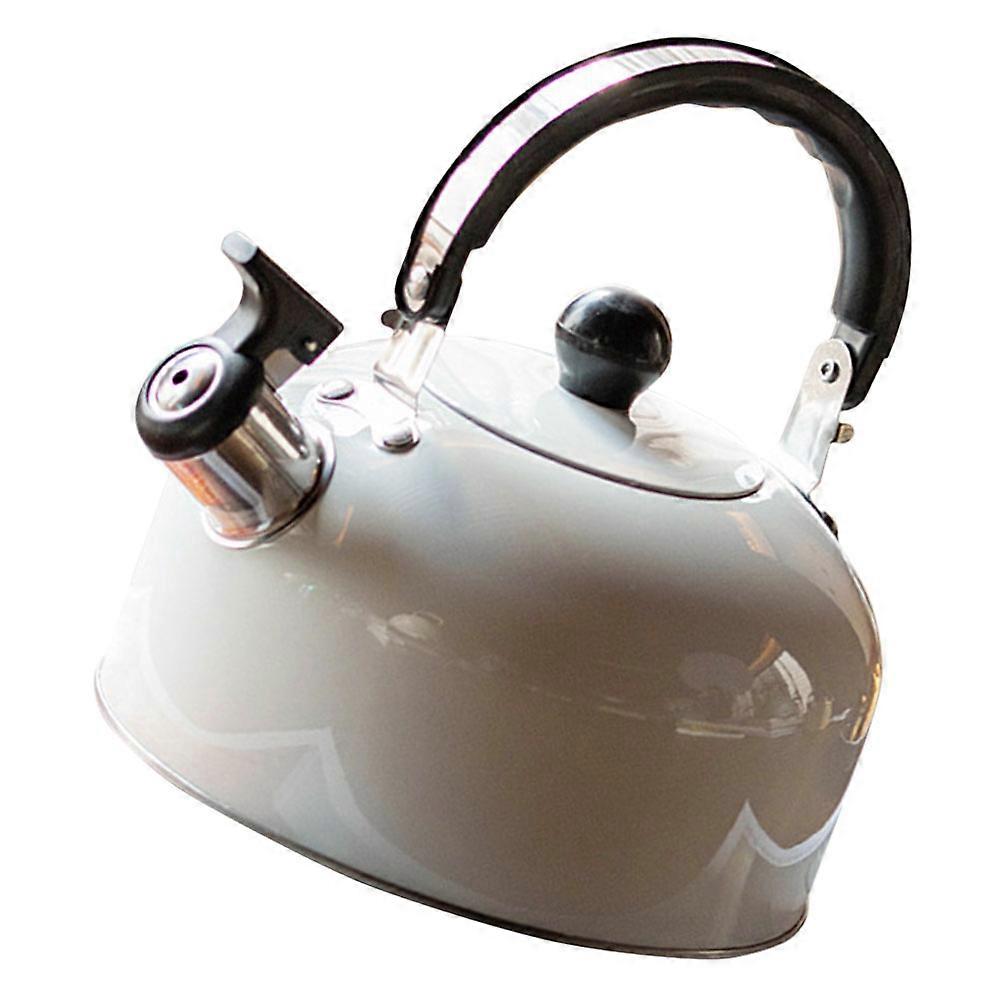 Tea Kettle Whistling Kettle Food Grade Anti-Rust Sleek Design 3L 1Pack