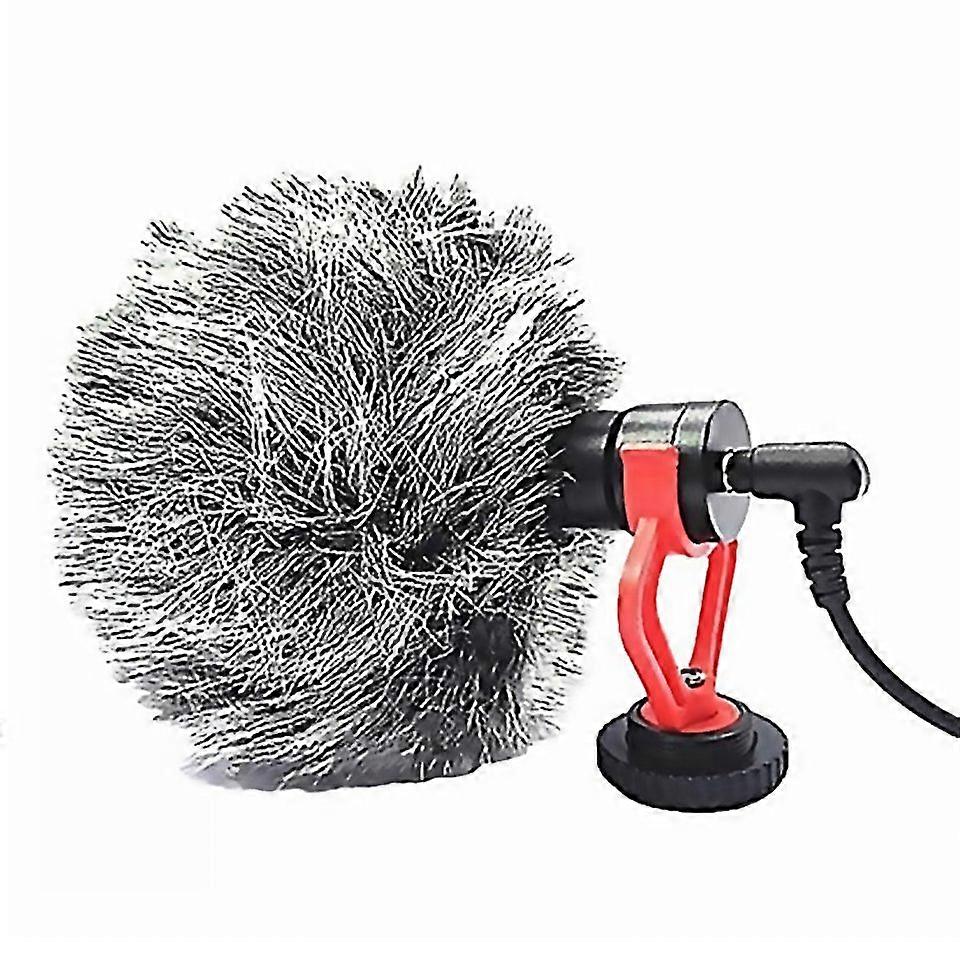 For M30 Portable Wired Condenser Shotgun Microphone Trip Vlog Record Studio Video For Camera Phone