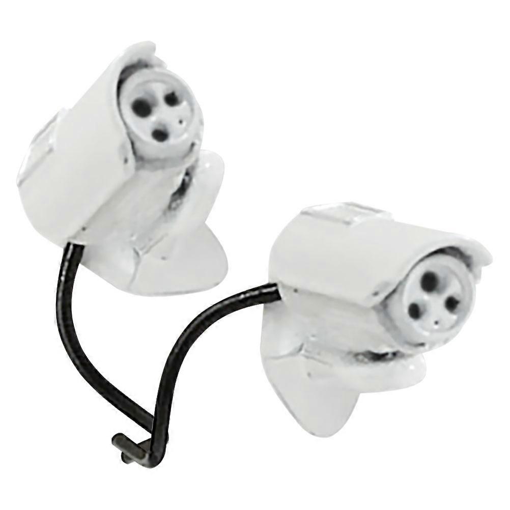 Alloy Mini Camera Dollhouse Accessory for Decor 8Pcs White Pack