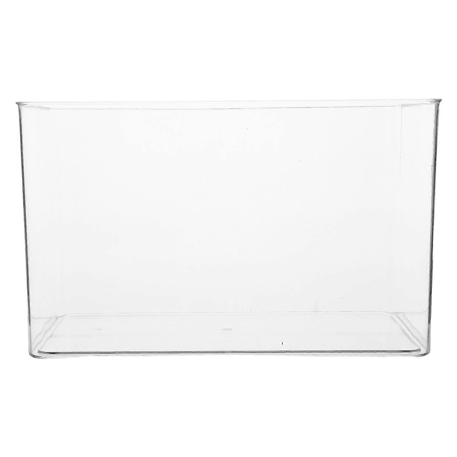 Plastic Turtle Tank for Reptile Breeding Mini Small Fish Bowl