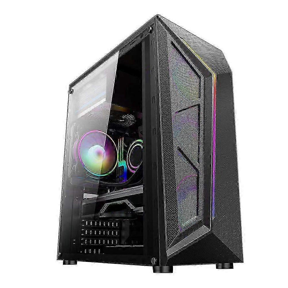 Mini Desktop Pc Case Atx Computer Case Ventilation Durable Material For Enthusiast Users 1set