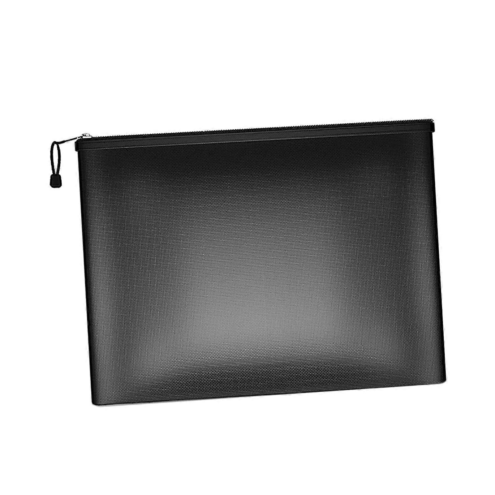 Portable Fireproof Waterproof Document Pouch for Important Contracts Bag File
