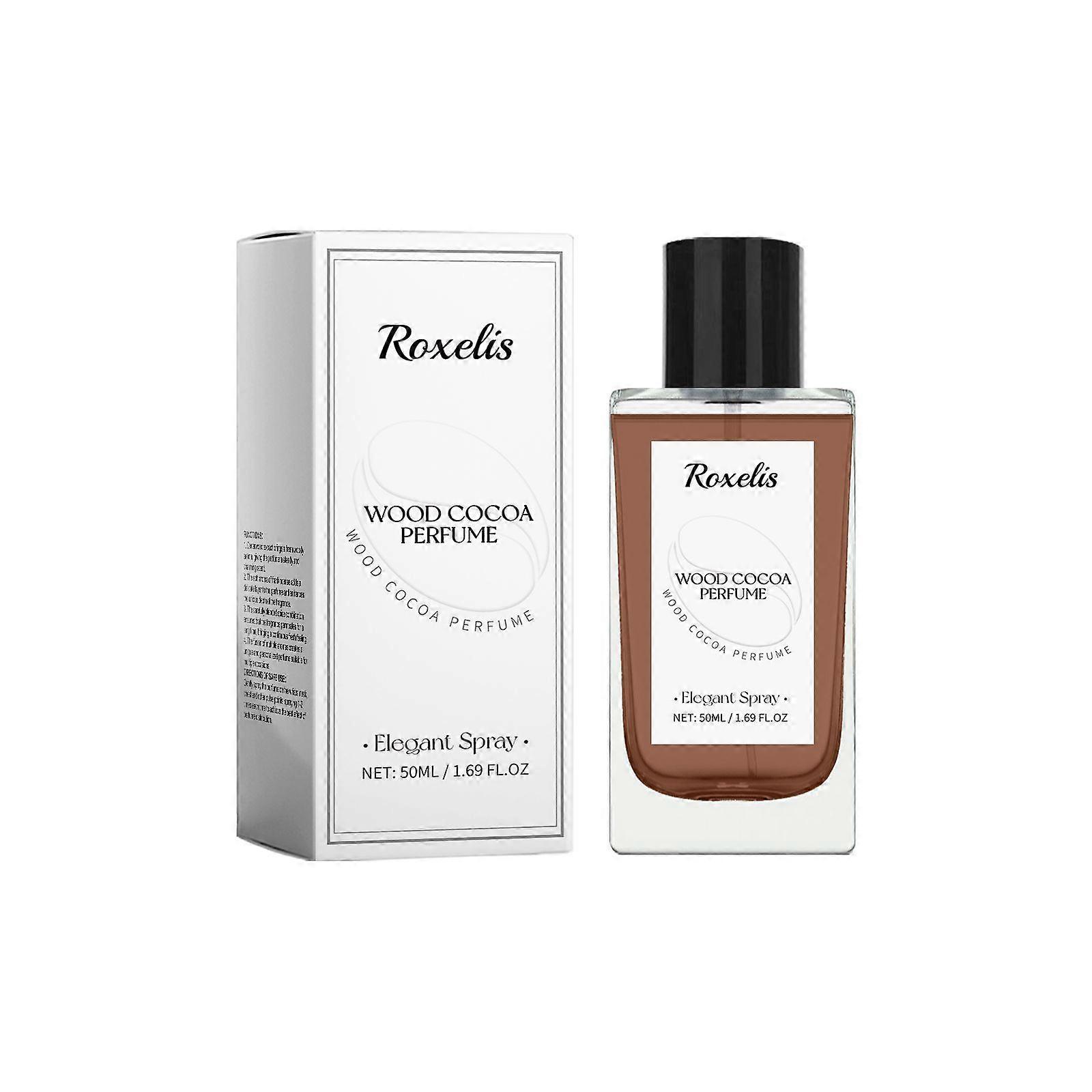 Roxelis Woody Cocoa Eau De Toilette Is A Niche Woody Fragrance With A Fresh And Elegant Date Scent. It Is A Charming And Atmospheric Perfume For Men