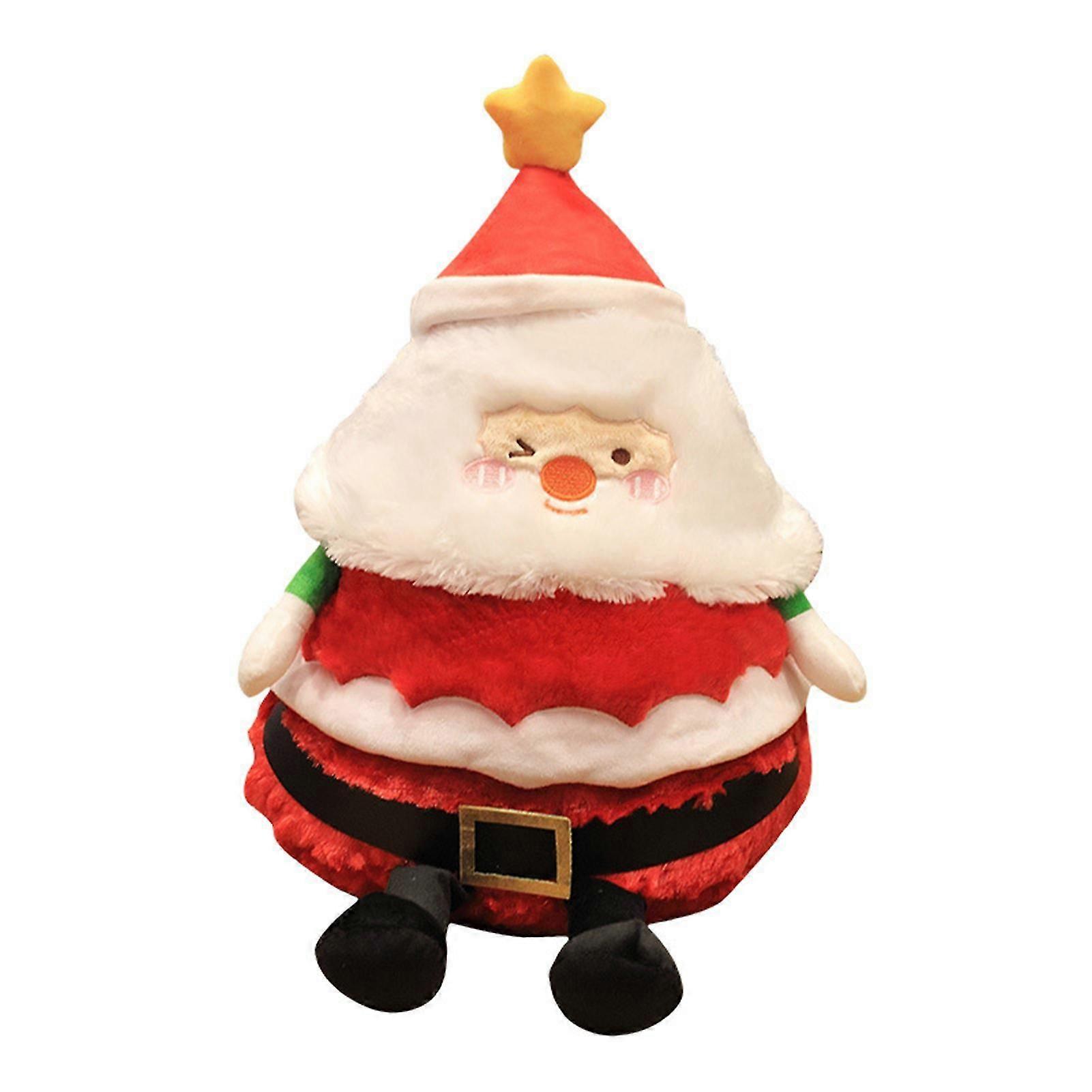 Christmas Santa Claus Plush Toys No Fading And Good Elasticity Plush Toy For Toddlers Children