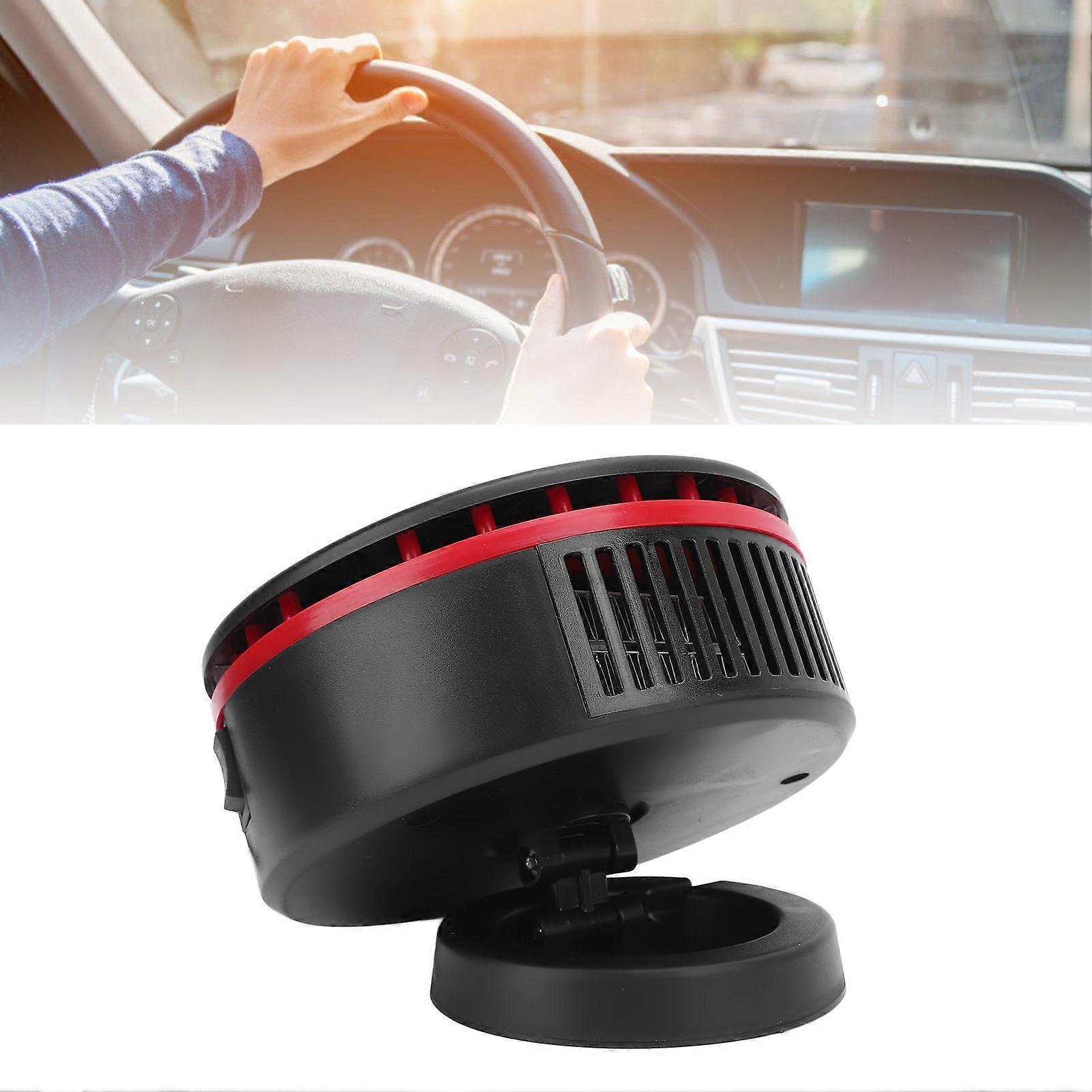 12V Car Heater Portable Fast Heating Windshield Defroster Defogger 150W Automobile Windscreen Heater for Sedans SUVs Trucks Red 