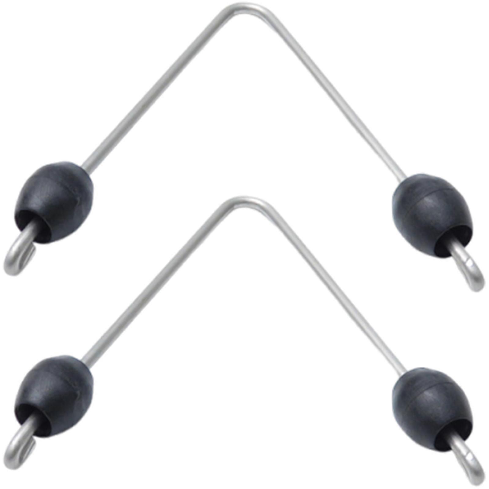 Fishing Tool Spearfishing Connector V-Shape Underwater Spear Connection Accessory 2pcs Wishbone Latex Tube Adapter Multicolor