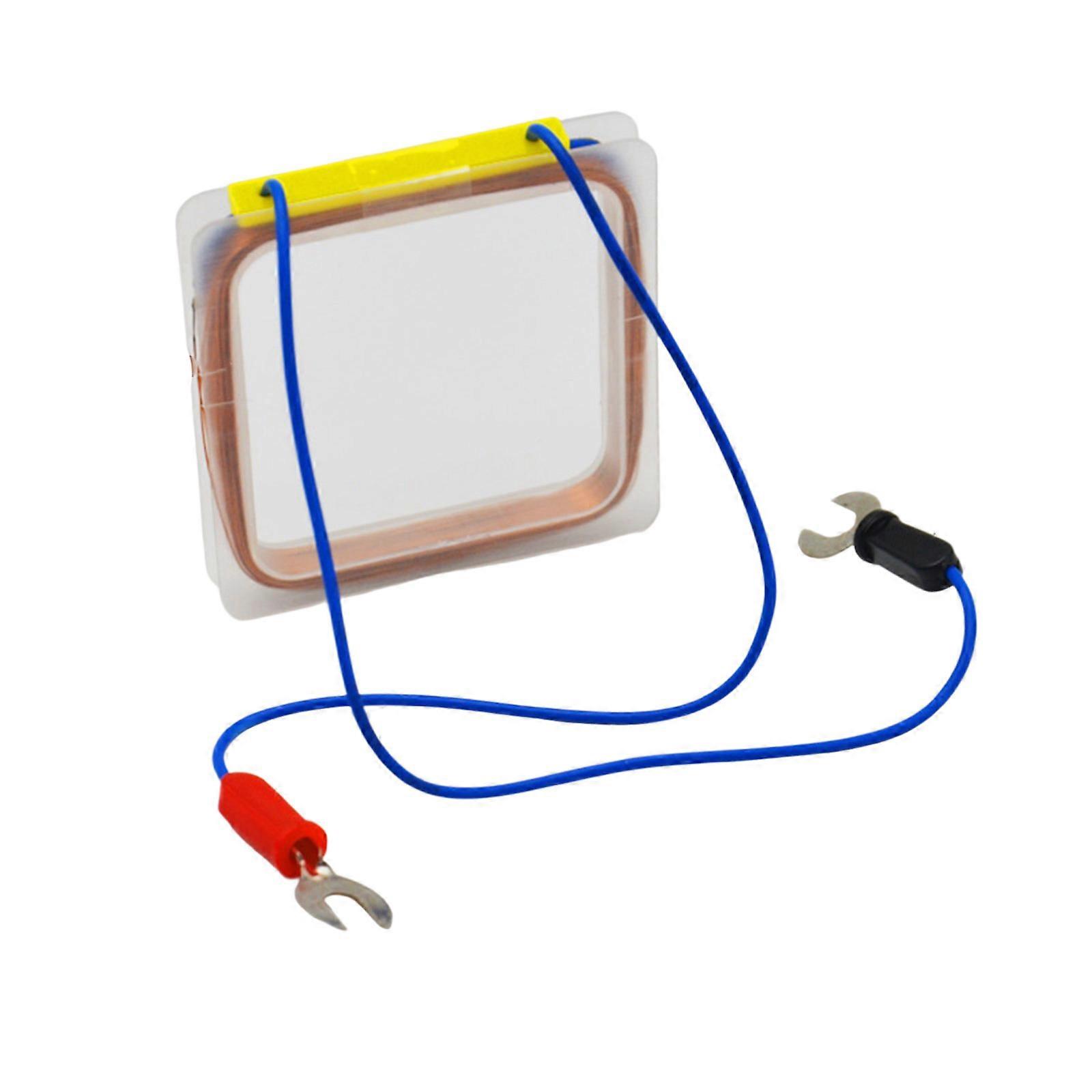 Square Copper Coil Electromagnetism Equipment Wire Coil Accessories For Science Education Physics Teaching Aid Multicolor